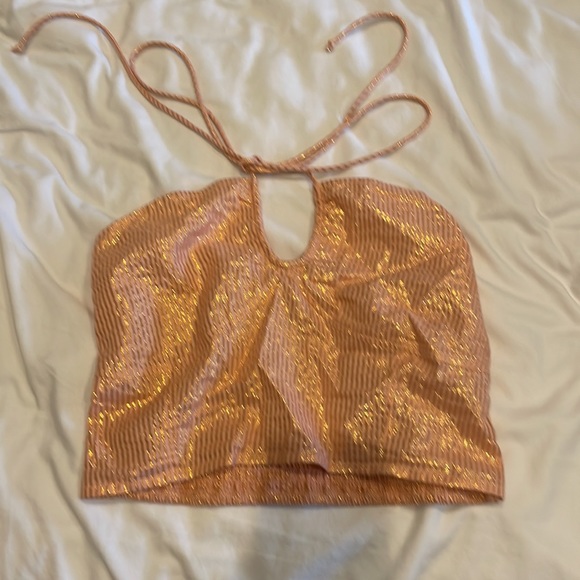 NWOT Jen’s Pirate Booty High Desert Palm Leaf corset - Picture 4 of 7